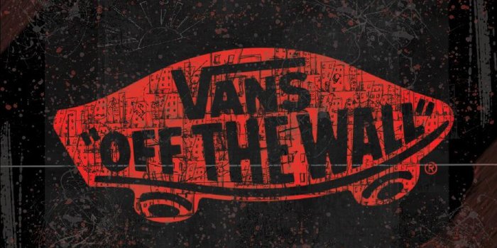 3072x2298 Red Vans Off The Wall Skateboarding Logo Dark Background HD