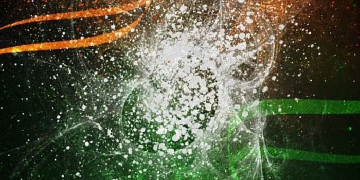 1080x1920 India Flag for Mobile Phone Wallpaper 17 of 17 - Artistic Tricolor