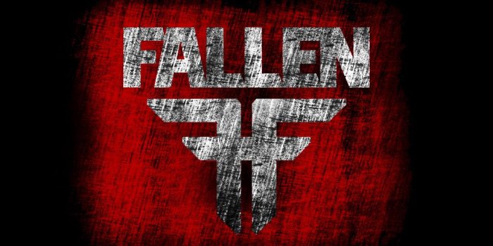 1024x768 Fallen Logo Wallpapers