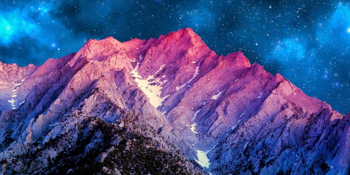 2160x1920 Mountain Night Wallpaper (64+ images)