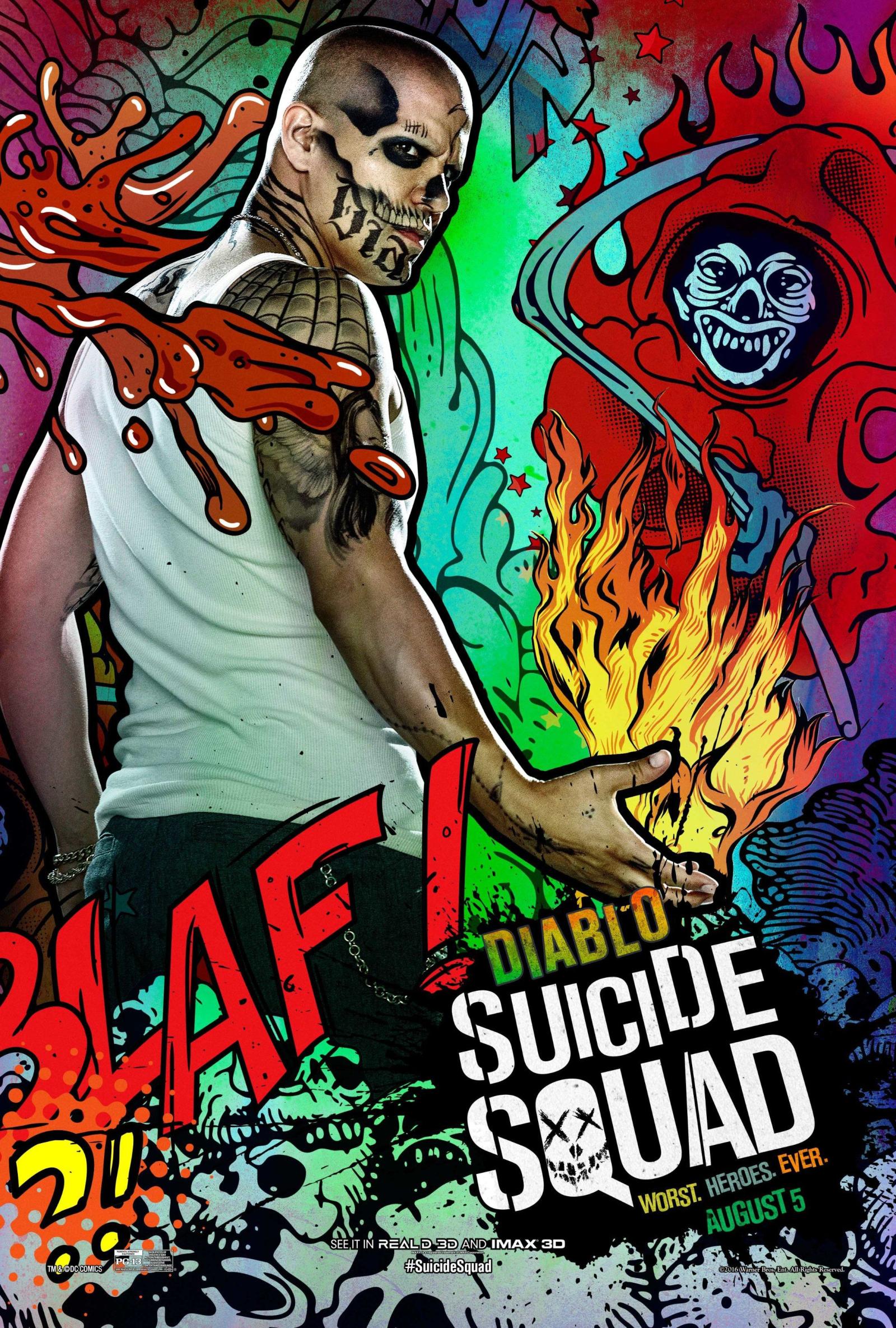 2211x3276 Suicide Squad El Diablo Poster wallpaper 2018 in Movies