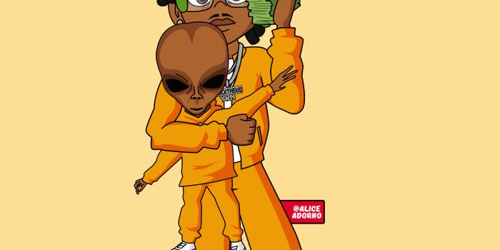 1990x1990 Nbayoungboy Cartoon Wallpapers - Top Free Nbayoungboy Cartoon