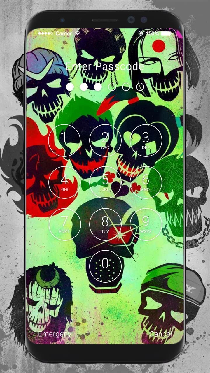 720x1280 Suicide Squad Wallpapers HD Slide Un Lock Screen for Android - APK