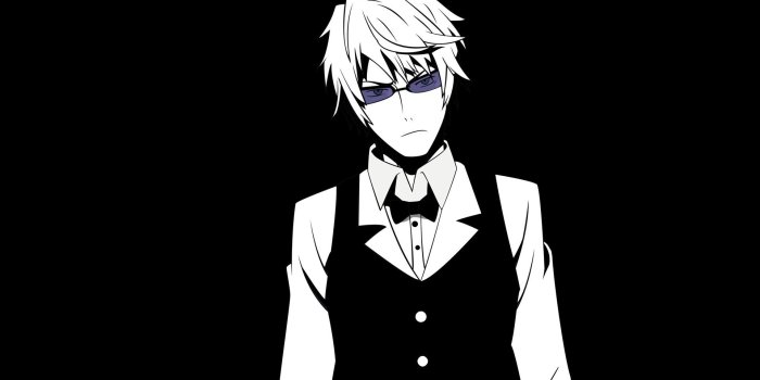 1920x1080 Anime Boy Black And White Wallpaper - HomeCID