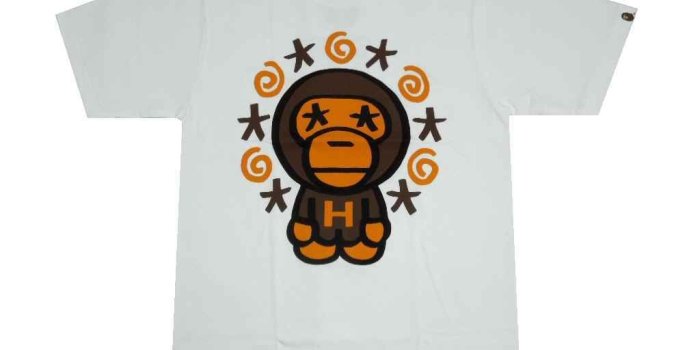 1024x768 A BATHING APE (エイプ) BABY MILO / ERIC HAZE TEE BAPE (ベイプ)