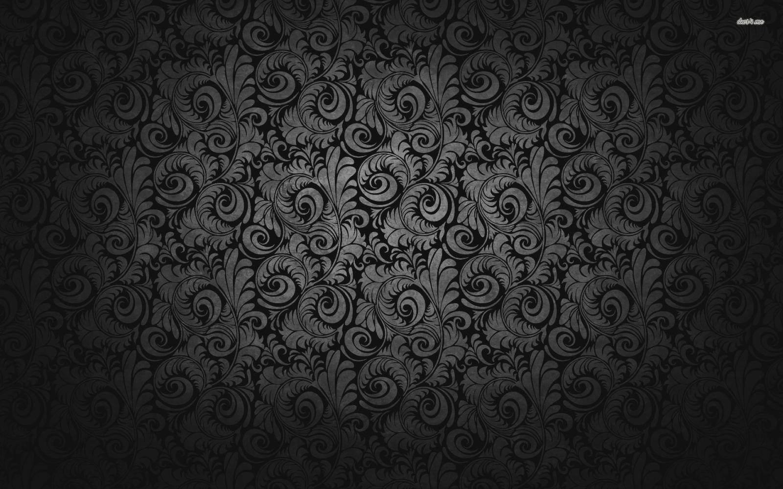 1920x1200 Black Floral wallpaper | 1920x1200 | #10008
