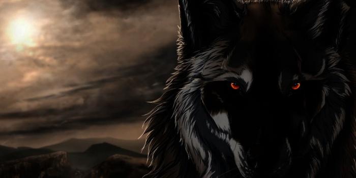 1024x768 Dark Gothic Anime Wolves Wallpapers - Wallpapers Browse