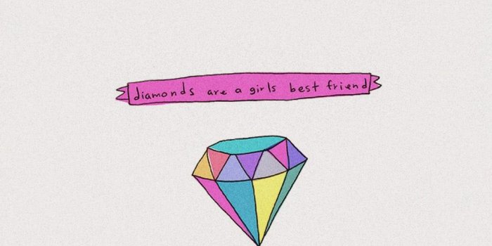 1028x1920 Diamonds Are A Girls Best Friend iPhone 6 Plus HD Wallpaper HD