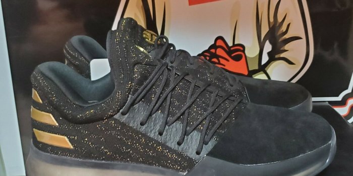 1600x1200 Adidas James Harden Vol. 1 Imma Be A Star (BW0545) Size 9 Black Gold  PrimeKnit