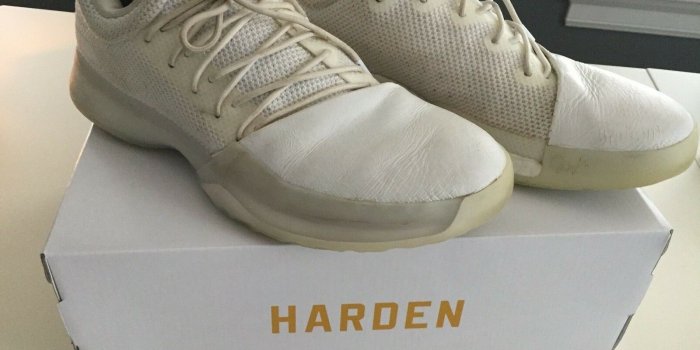 1600x1200 Adidas James Harden Vol. 1 Rockets Sneakers #BY4525 Men's Size 10.5