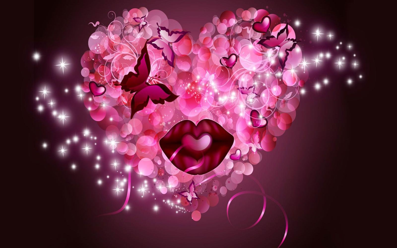 1920x1200 Cute Love Heart wallpaper HD -Free Pink Heart Wallpapers