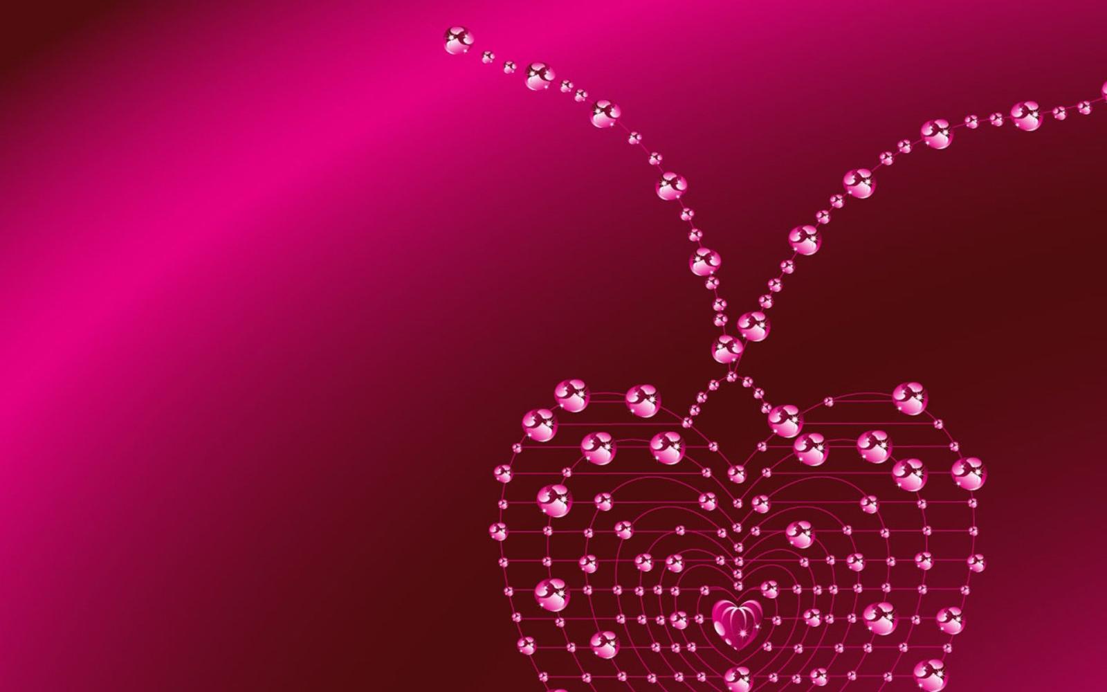 1920x1200 Pink Heart Wallpaper Hd Group (64+), Download for free
