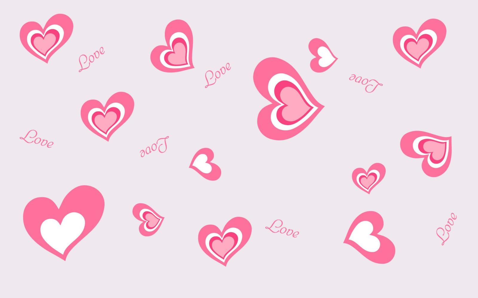 1920x1200 Pink Heart Wallpaper #6956806