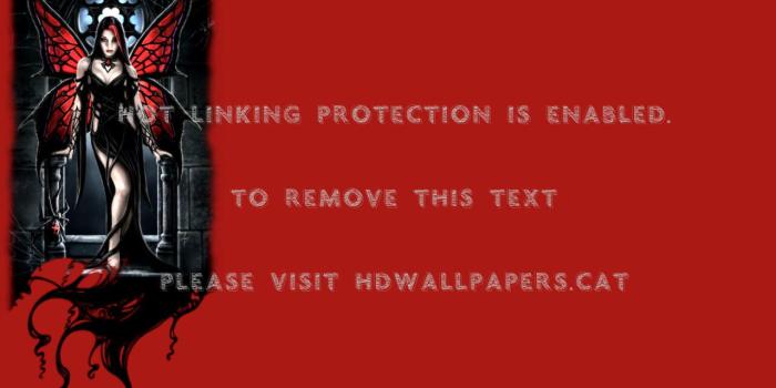 1280x800 Gothic butterfly wallpaper