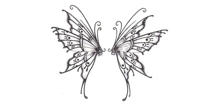 1024x768 Butterfly Design Drawing at GetDrawings.com | Free for personal use