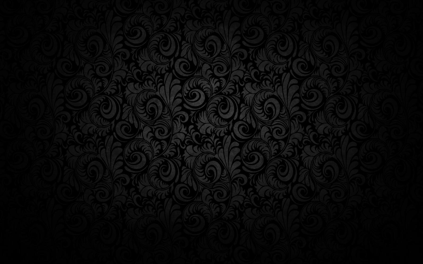 1920x1200 black-floral-texture-pattern-design-wallpaper-background — Black Box