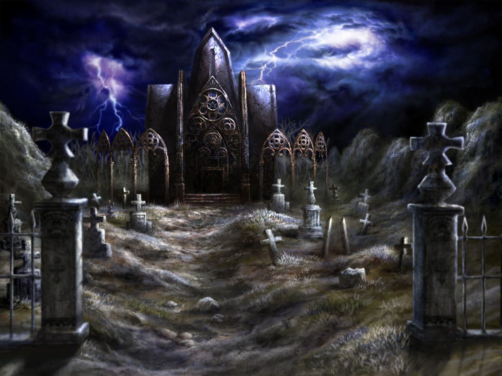 1600x1200 47 Graveyard HD Wallpapers | Background Images