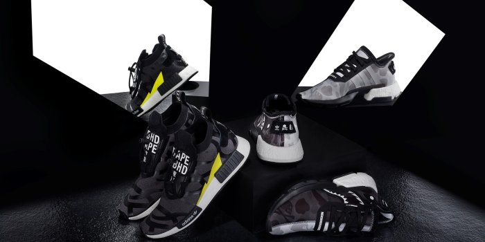1920x1080 adidas Originals X BAPE X NBHD collaborate to release POD 3.1 + NMD STLT