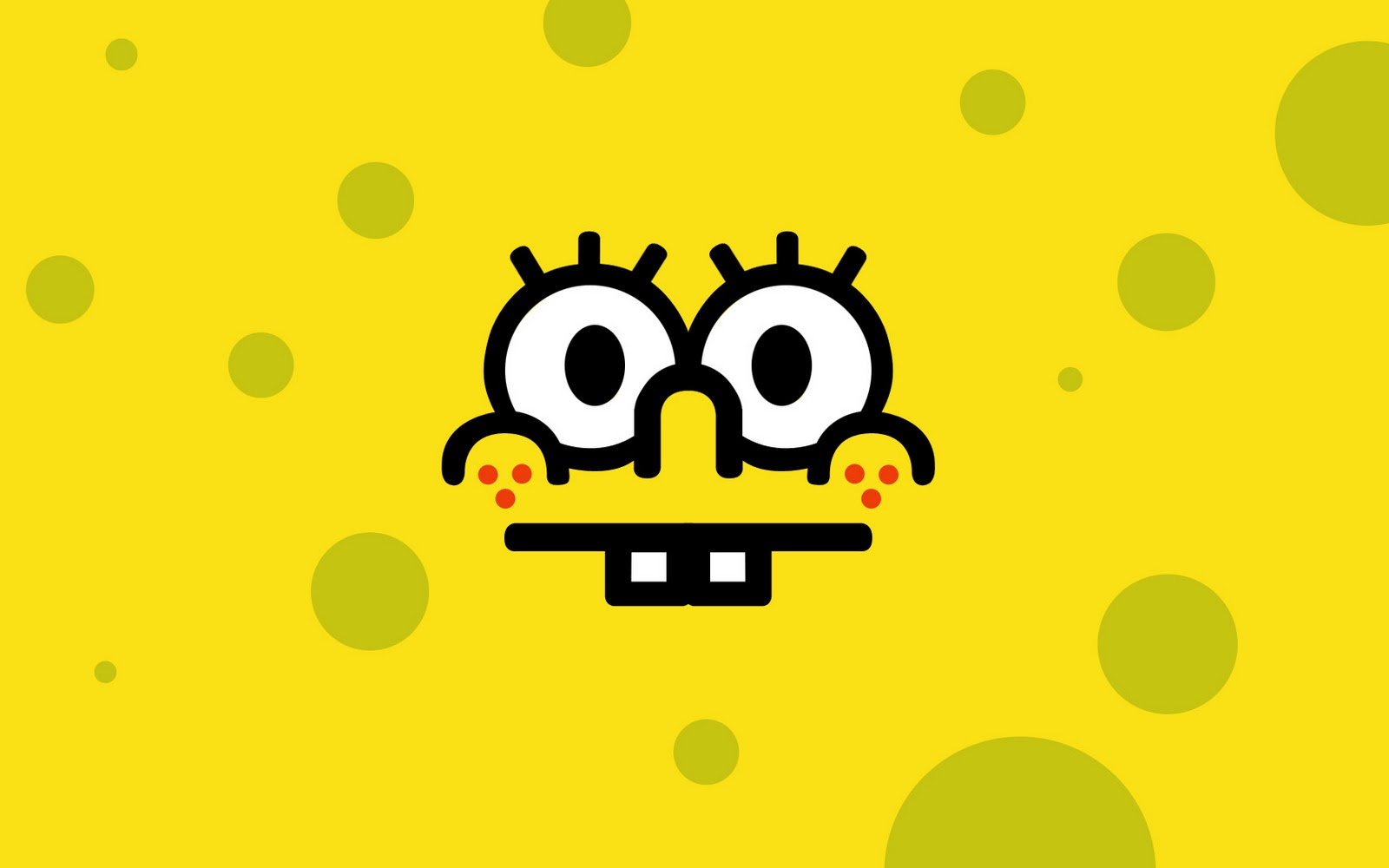 1600x1000 Black And Yellow Spongebob 13 Desktop Wallpaper - Spongebob