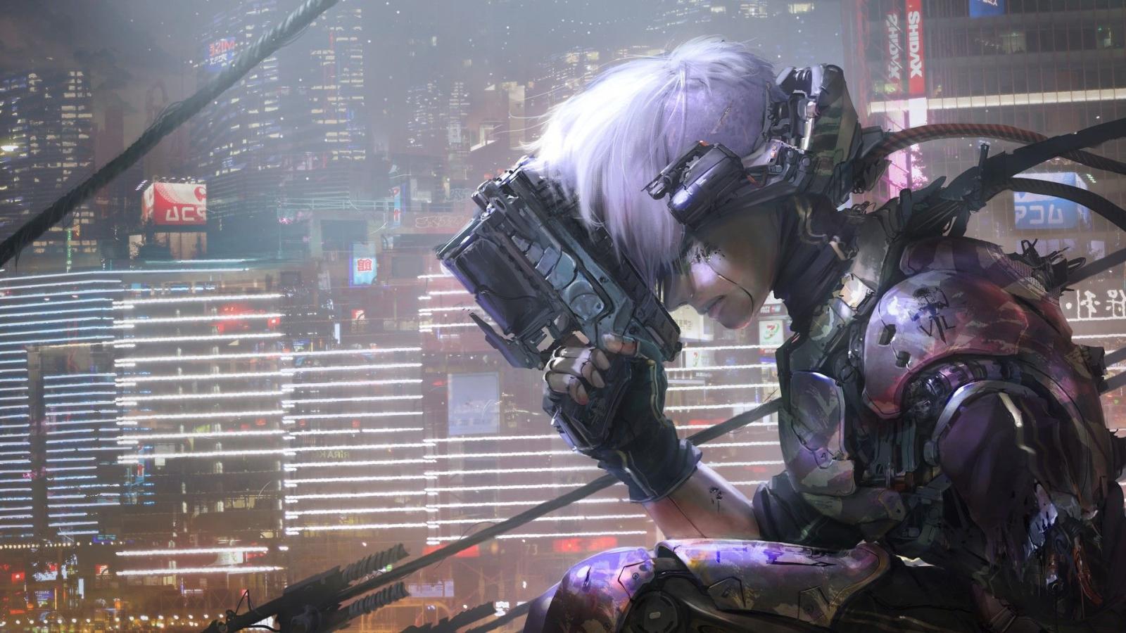 1920x1080 cyberpunk, Artwork, Cybernetics Wallpapers HD / Desktop and Mobile