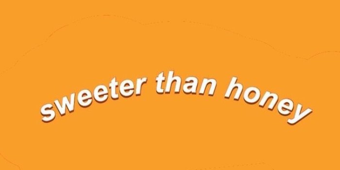 750x1334 Orange Honey Quote Background I Wallpaper, Iphone Wallpaper