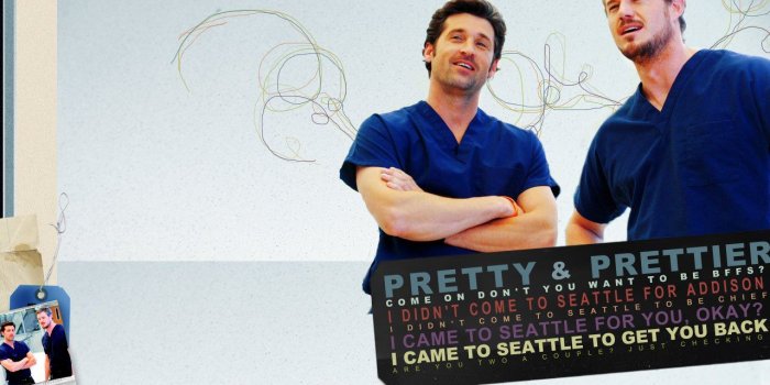 1280x1024 Mark Sloan Wallpaper - Grey's Anatomy Patrick Dempsey Eric Dane, Hd