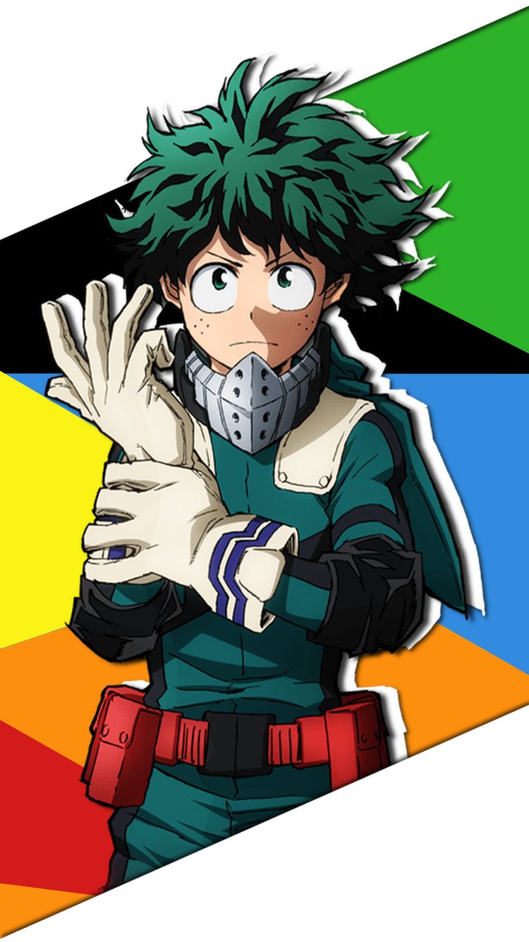 750x1335 Quick Deku Phone Wallpaper : BokuNoHeroAcademia