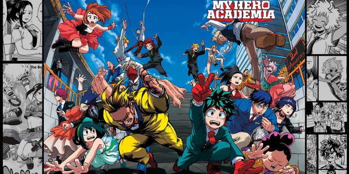 3840x2160 My Hero Academia Characters Cover Wallpaper 4k Ultra HD ID:3390