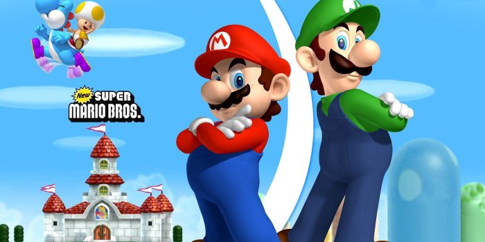1920x1080 Super Mario Bros HD desktop wallpaper : Fullscreen : Dual Monitor