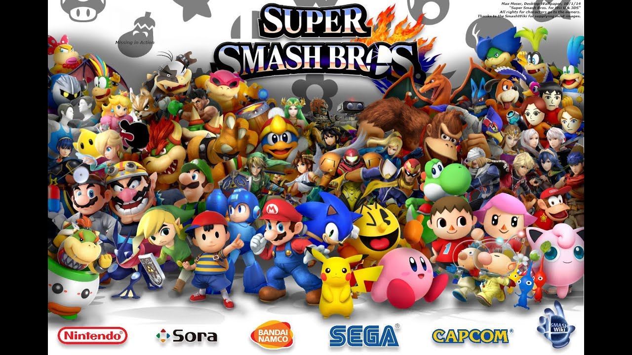 1280x720 Super Smash Bros. for Wii U & 3DS (Desktop Wallpaper)