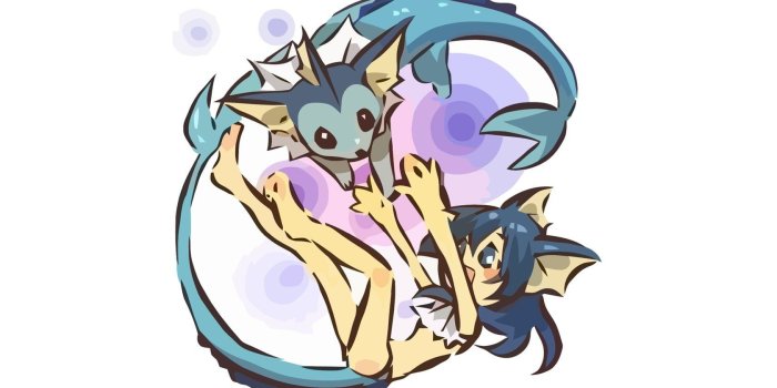 1680x1050 Pokémon, Eeveelutions, Vaporeon , Water Pokémon - Pokemon Human Form