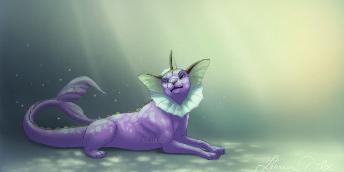 1664x944 Athah Anime Pokémon Vaporeon Shiny Pokémon Eeveelutions 13*19 inches