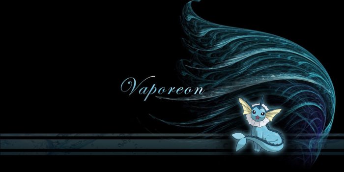 1192x670 Pokemon Vaporeon Wallpaper