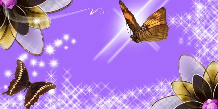 1920x1080 Butterflies: Floral Jewels Flowers Butterfly Firefox Persona Purple