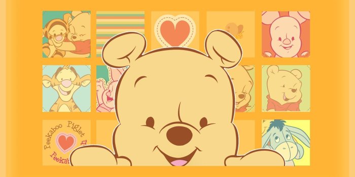 1680x1050 baby| Winnie the Pooh tigger piglet eeyore Wallpapers, 1680x1050