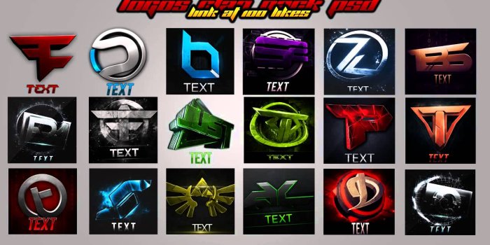 1280x720 Logos pack psd