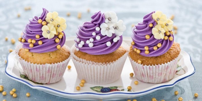 1680x1050 Cakes Flowers Cream Pastries Dessert HD desktop wallpaper