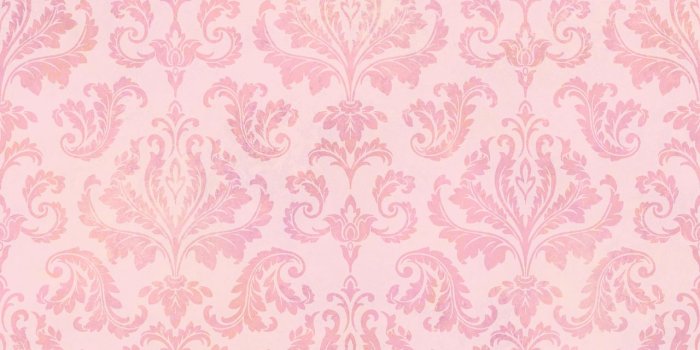 1280x1280 Svetlana Tiedye Modern Damask Pink Wallpaper TOT47143
