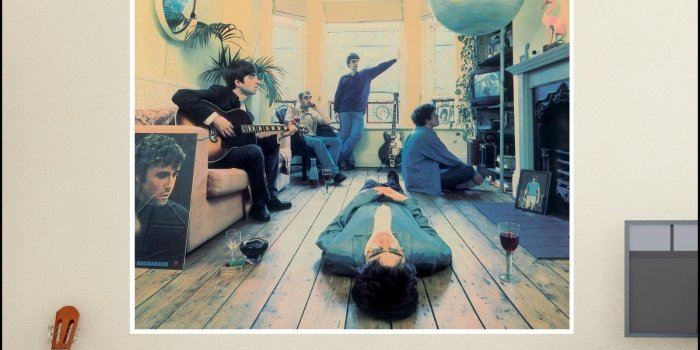 1600x1600 Large Oasis Definitely Maybe Album Art Wall Sticker 6 size XL-1.2m Man Cave