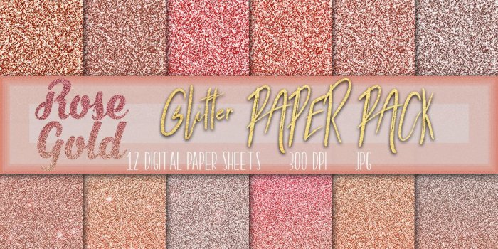 1020x800 Rose gold glitter digital paper, Glitter rose gold wallpaper, Glitter  background, Glitter textures, Rose gold paper clipart, Paper pack
