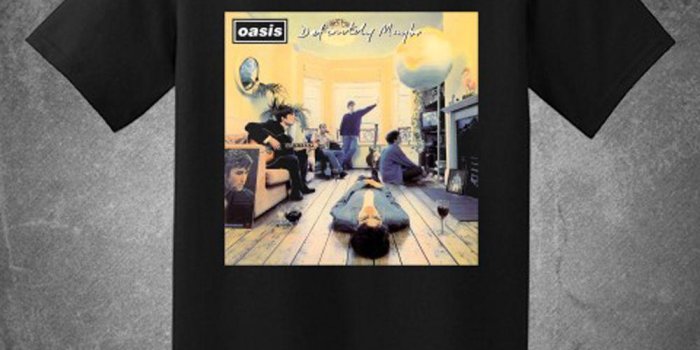 1000x1000 New Oasis Definitely Maybe Rock Band Album Cover Black Shirt Usa Size S-3XL  Af1