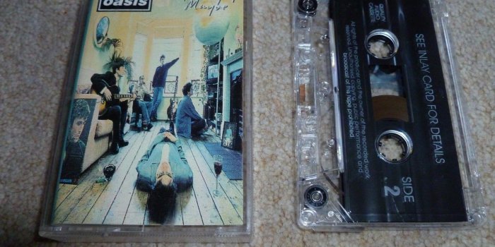 1600x1200 popsike.com - OASIS-Definitely Maybe CASSETTE ALBUM TAPE UK
