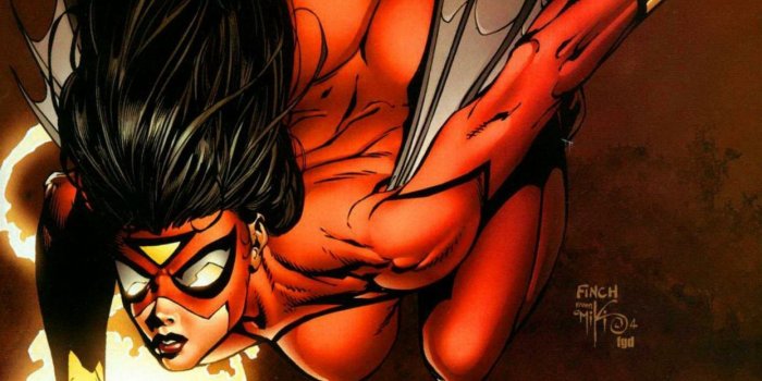 1244x700 Women red comics Marvel Comics New Avengers comics girls Spider