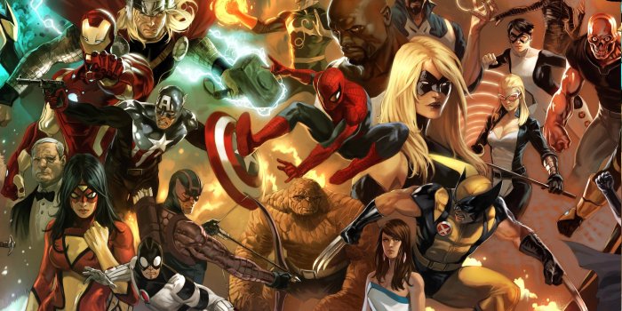 5111x2874 Wolverine, Spider Man, Hawkeye, Iron Man, Thor, Captain America