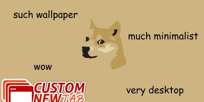 1920x1080 Doge Wallpaper Background for New Tab - New Tabsy