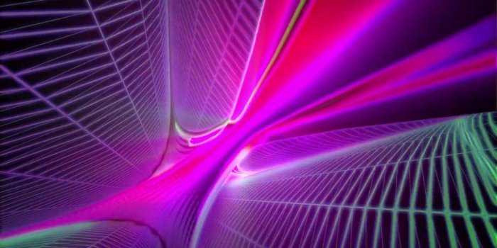 1280x720 4K Relaxing Live Wallpaper - Colorful Glowing Neon Toroid #AAVFX