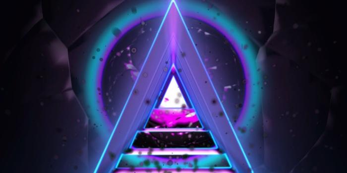 1280x720 4K Classic Retro Triangle ▲ #AAVFX Moving Background ▲ #VJLOOP Wallpaper