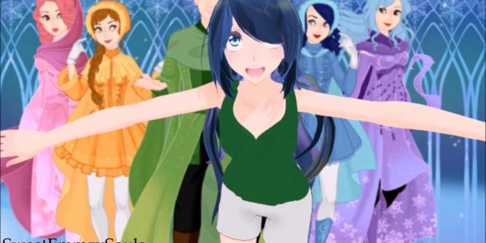1280x720 MMD ~ ItsFunneh ~ Let it go! {Background/Fan Art BY ME!, Website BY OWNER!}
