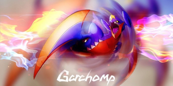 1191x670 Garchomp Wallpaper by DarkunePlays