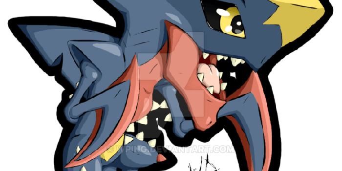 778x1028 mini-Garchomp~Mega by Wping